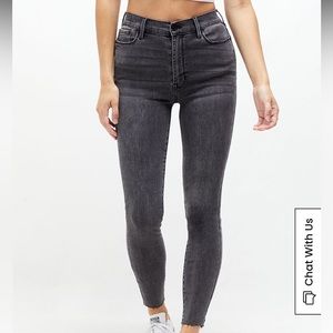 Pacsun black super high waisted jeans